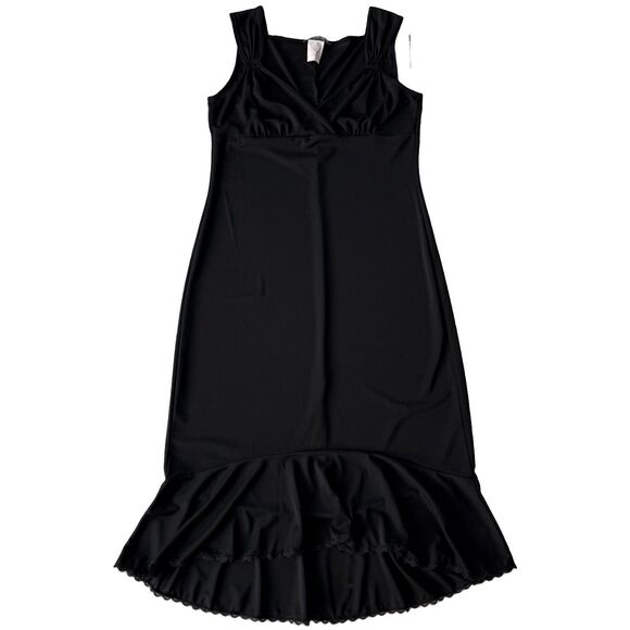 Jonathan Martin Dresses & Skirts - Y2K Midi Dress Black Vintage Jonathan Martin Chic Preppy Womens 12 Grunge Goth